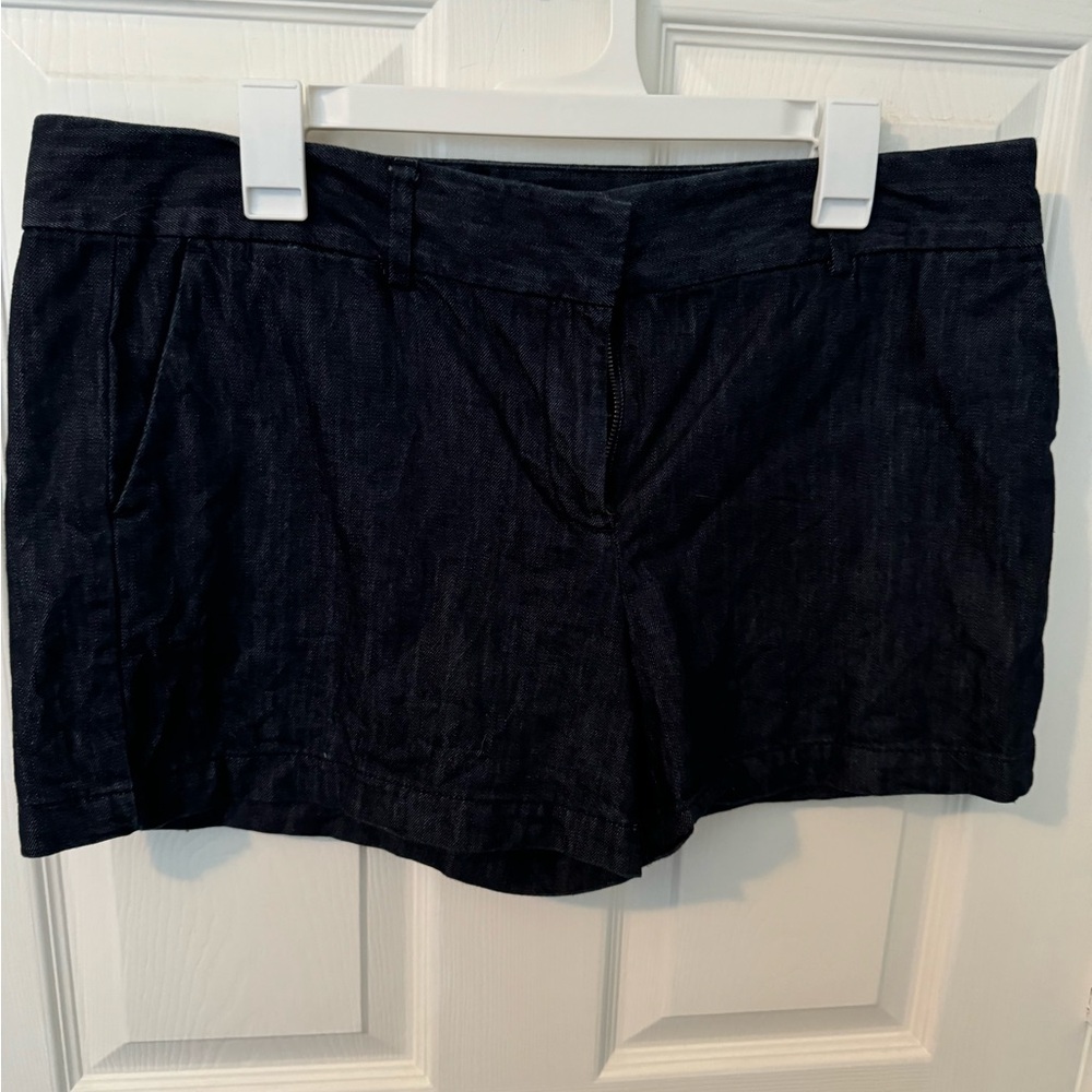 LOFT Women's Dark Blue Jean Shorts